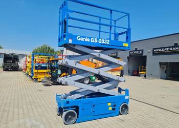 Podnośnik nożycowy elektryczny Genie GS2032, rok 2012 wys. robocza 8m