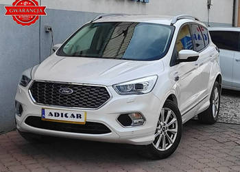 Ford Kuga VIGNALE, BIXENON, tempomat, Nawigacja, skóra, biała perła, zarej…