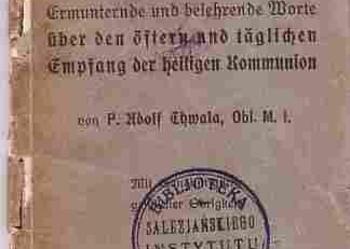 (676) UNSER TAGLICHES BROT AUTOR: ADOLF CHWAŁA OBL.M.I DULMEN 1909 ROK