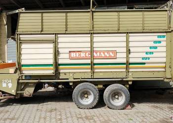 Przyczepa samozbierająca bergmann rotor noże wałki