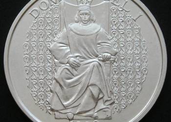 Portugalia 1000 escudos 1998 - SREBRO - Dom Manuel