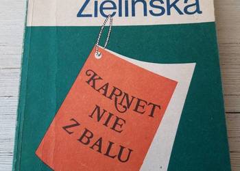 Karnet nie z balu Krystyna Zielińska 1985
