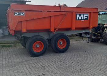 Przyczepa skorupowa brimont 12 t