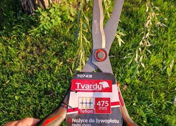 Nożyce do żywopłotu faliste 475mm PTFE Tvardy T07431