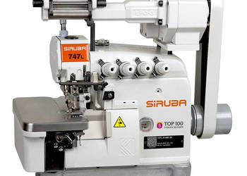 Overlock 4-nitkowy z naprężaczem do gumy SIRUBA 747L-514M3-24/LFC-3