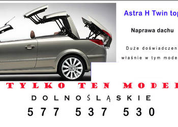Naprawa Dachow Opel astra H Twin top