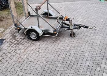 Przyczepa pod mini koparkę