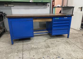 Stół warsztatowy metalowy 200x70x85