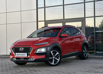 Hyundai Kona Półskóra, LED, Asystent, Kamera, Grzane fotele, Navi GWARANCJ…