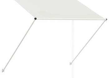 Markiza zwijana 150 x 150 cm kremowa WM-143764
