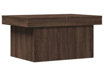 Stolik kawowy brązowy dąb 100x55x40 cm WM-840876