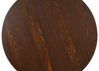 Stolik bistro ciemnobrązowy 80 cm MDF WM-286425