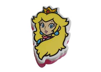 Oryginalna figurka Kinder Joy Super Mario Księżniczka Peach topper/nakładka