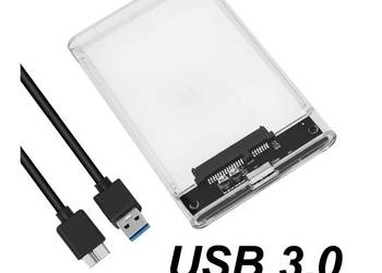 Obudowa z USB 3.0 na dysk HDD / SSD format 2.5 laptop notebook notebook