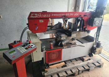 Piła Bomar 410.260 DGH Transverse Falownik polautomat Przecinarka Taśmowa