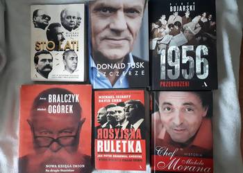 Zestaw super książek na zimowe wieczory Tusk i inne