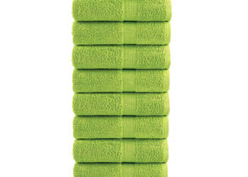 Ręczniczki premium SOLUND 10 szt. zielone 30x30 cm 600 g/cm² WM-137493