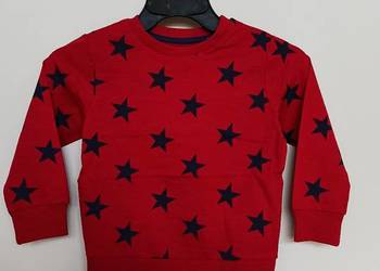 Bluza dziecięca NEXT czerwona w gwiazdki 98 2–3 lata