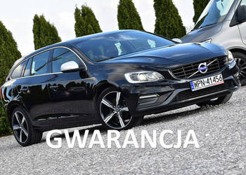 Volvo V60 2,0D4 190Km R-Design Alcantara Led Navi Xenon Gwarancja I (2010-…
