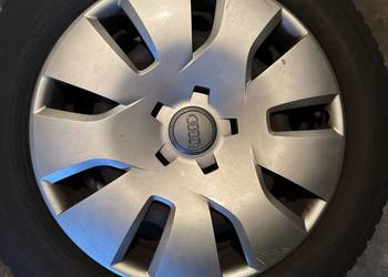 Opony zimowe z felgami Audi a4 b8 2019 + kołpaki Audi