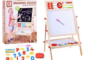 tablica 2w1 kredowo magnetyczna + cyfry | TA0083