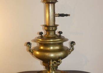 Dekoracyjny samowar braci Bataszew, Tuła, XIX wiek, medalowy