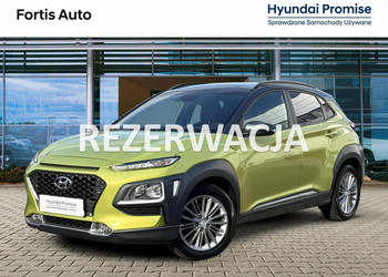Hyundai Kona 1.6 T-GDi 177KM Automat Salon PL Serwis ASO Premier COMFORT G…