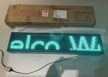 Tablica led wyświetlacz tekstowy 108/11/25cm