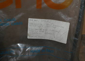 LINKA GAZU FIAT UNO (146A/E) 1983/01-2006/