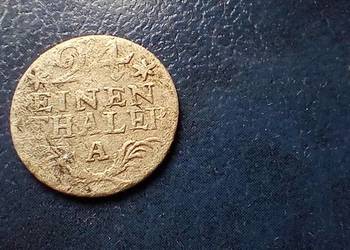 Stare monety 1/24 talara 1782 Niemcy srebro