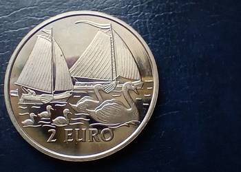 Stare monety 2 euro 1997 2 Łabędzie Holandia