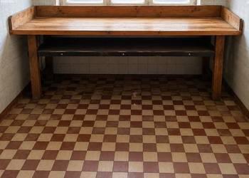 Profesjonalny stół cukierniczy z blatem brzozowym 255×90 cm – solidny stół