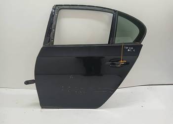 DRZWI LEWE TYLNE TYŁ BMW E60 416/9 CARBONSCHWARZ