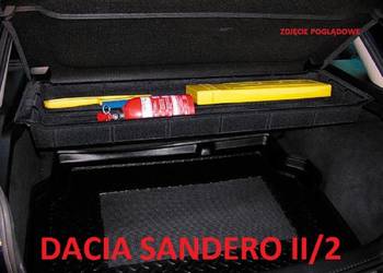 PÓŁKA DO BAGAŻNIKA DACIA SANDERO II CK HDC03 SCHOWEK NOWY !