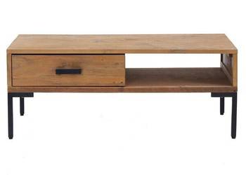 vidaXL Stolik kawowy, 90x50x35 cm, lite drewno sosnowe(SKU:349929)