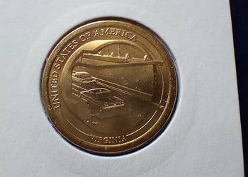 Stare monety 1 dolar 2021 Most USA