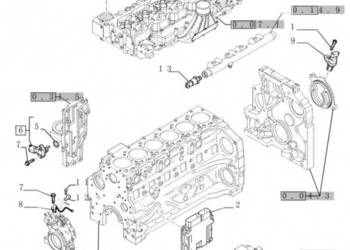 New Holland T6010 T6070 Ecu 2854971