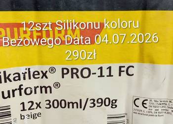 SILIKONY SIKAFLEX KOLORU BEŻOWEGO