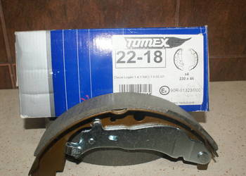 22-18 - TOMEX brakes - SZCZĘKI HAMULC. DACIA LOGAN KOMBI 07-