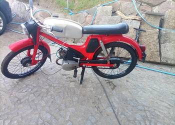 Motorower komar zarejestrowany