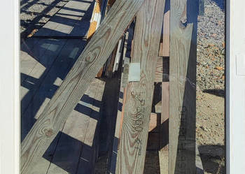 OKNA KacprzaK Witryna 81X131 FIX Używany PCV Plastikowy