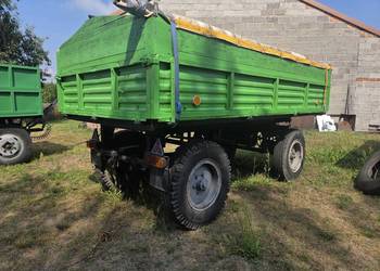 Przyczepa rolnicza Autosan D-732 4t wywrotka
