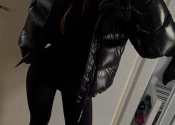 Kurtka zimowa (puchowa, pikowana, błyszcząca)