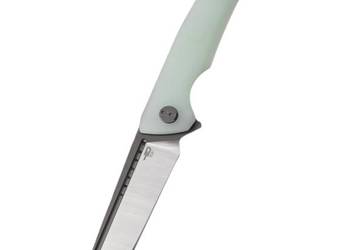 Nóż składany Bestech Slyther Transparent G10, Grey Titanized/Satin 14C28N…