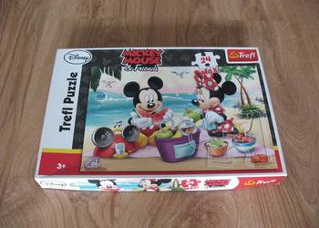 Trefl, Mickey Mouse&Friends, puzzle maxi, 24 elementy