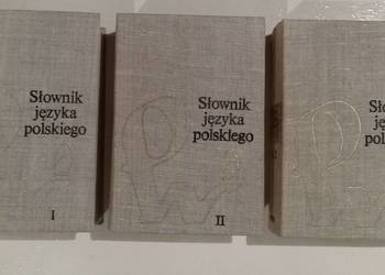 Słownik języka polskiego PRL - 3 tomy Słownik języka polskiego PRL - 3 tomy