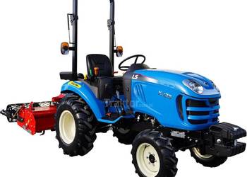 LS Tractor XJ25 MEC 4x4 - 24.4 KM + glebogryzarka separacyjna SB 125