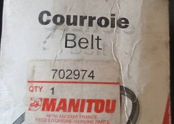 Pasek alternatora  Manitou 702974