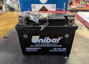 Akumulator motocyklowy 12V 3Ah Unibat