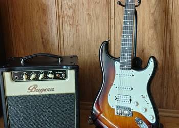 Gitara elektryczna Fender Stratocaster + Combo gitarowe Bugera Vintage 5